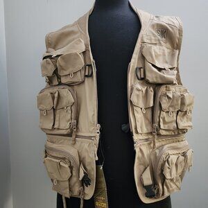 Fishing vest - Large Slumberjack 24-pocket new never worn